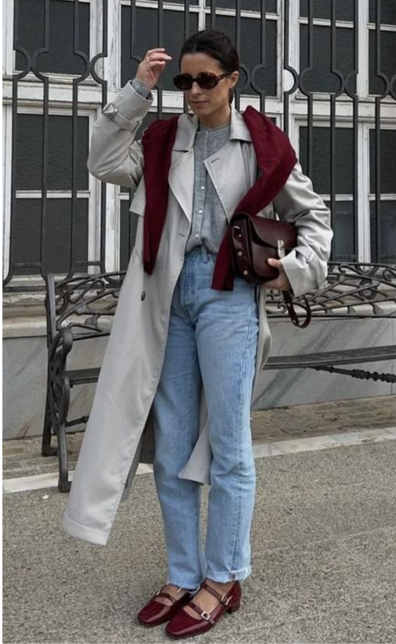 look-sapato-burgundy