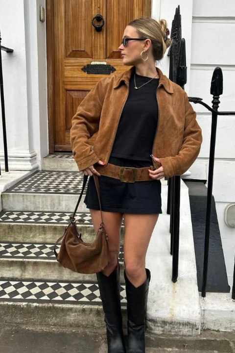 como-usar-roupa-de-camurça-suede-looks